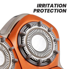 Rugged Baron™ 4 Head Replacement Blade | Compatible with all Skull Shaver models