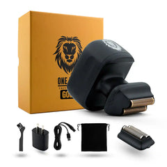 One Lion Gold PRO Foil shaver | Two foil options: Standard and Sensitive included