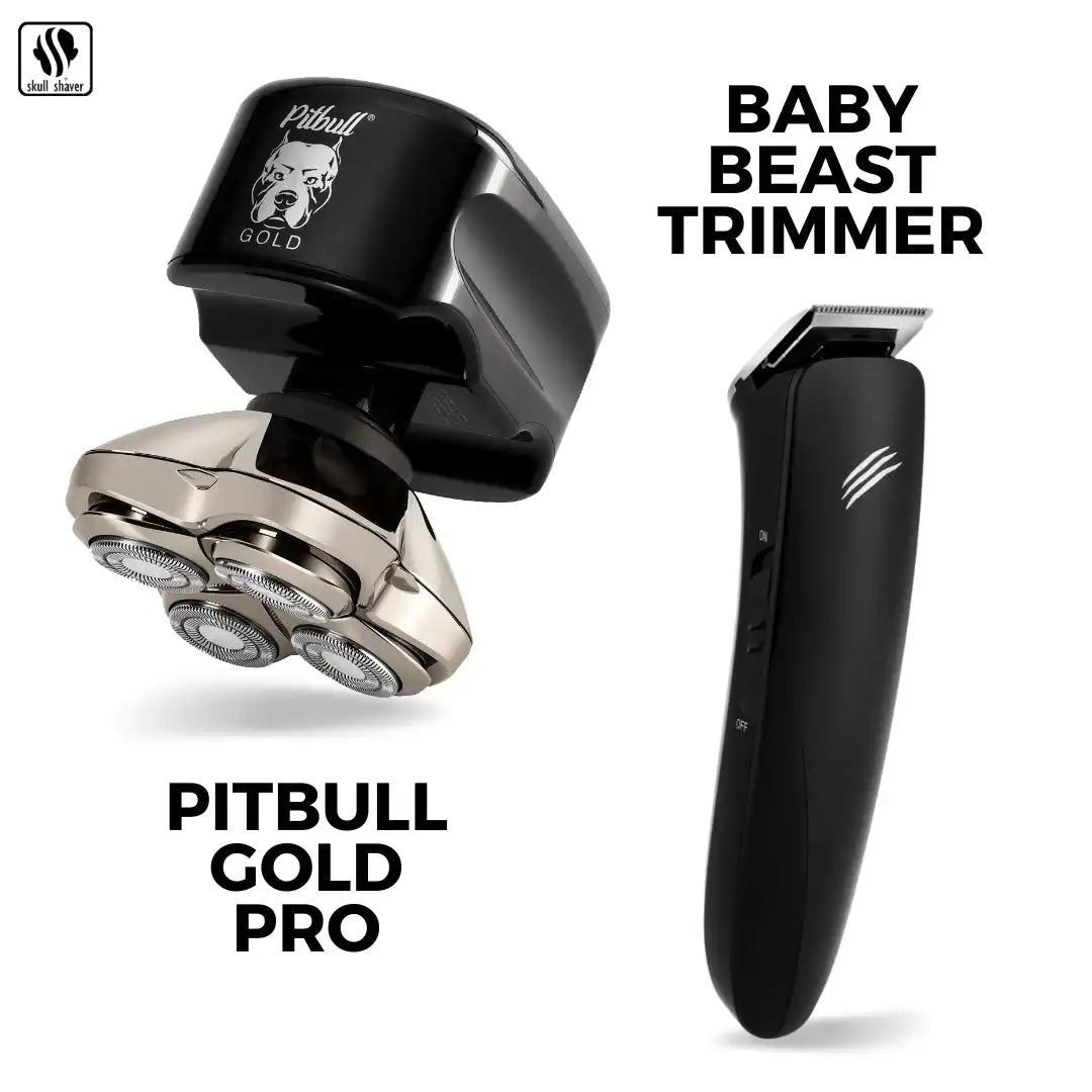 Pitbull Gold PRO + Baby Beast Trimmer combo | Shave & Trim