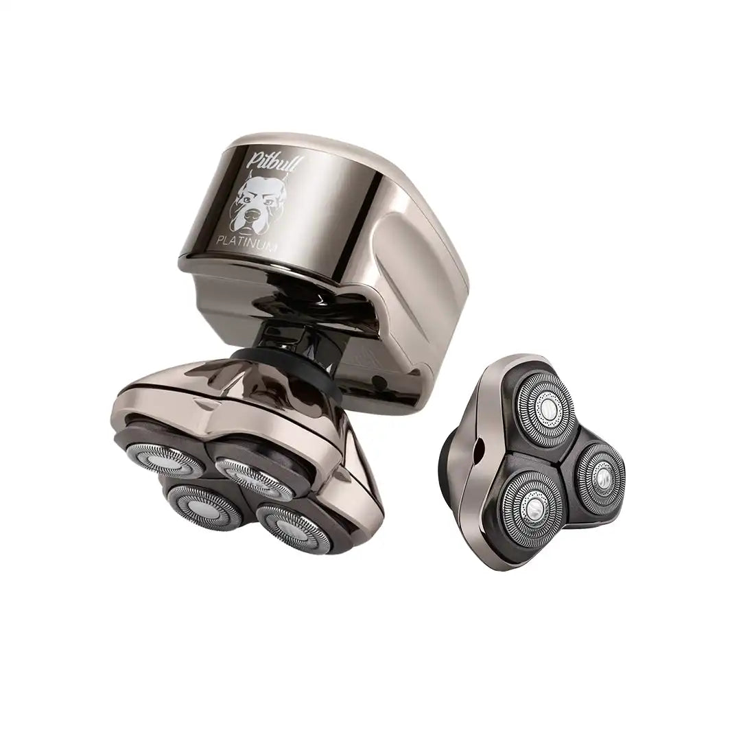 Skull Shaver Pitbull Platinum PRO PX5 with Bonus Blade