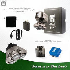 Pitbull Platinum PRO Head & Face Shaver With Bonus Blade